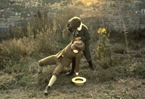 A production shot in exteriors for The Go-Between (1971) A production shot in exteriors for The Go-Between (1971)