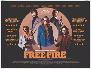Free Fire (2016) Collection: Quad artwork