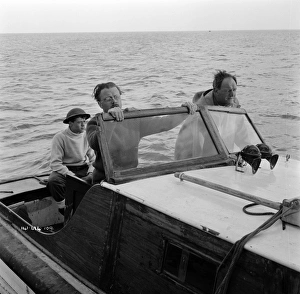Boat Prints: Richard Attenborough Bernard Lee and Sean Barrett