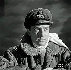 Richard Todd in a production still image for The Dam Busters (1955) Richard Todd in a production still image for The Dam Busters (1955)
