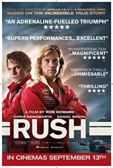 Rush - UK Six Sheet Theatrical Poster