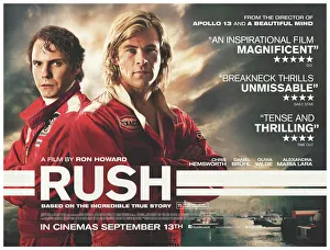 <b class=qtipBold><figcaption>Rush - UK Theatrical Quad</figcaption></b><br><em>© Copyright Studiocanal</em> Rush - UK Theatrical Quad
