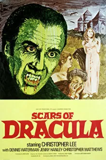 Colour Image Collection: Scars Of Dracula UK one sheet