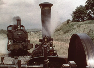 A scene from The Titfield Thunderbolt