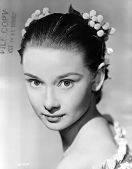 Young Audrey Hepburn Collection: sep1951 bw pri 120