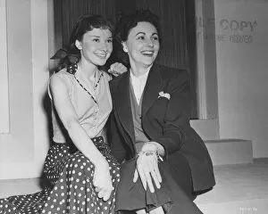 Young Audrey Hepburn Collection: sep1951 bw pub 070