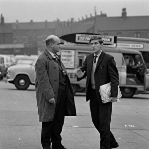Setting up a scene on the set of Billy Liar (1963)