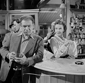 Sid James as Hawkins and Gabrielle Brune as Joan