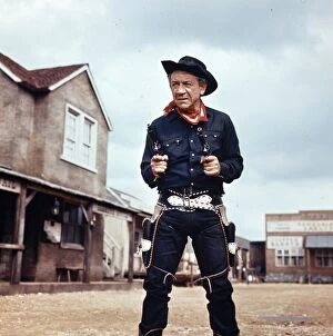 Exteriors Collection: Sid James as The Rumpo Kid in Carry On Cowboy