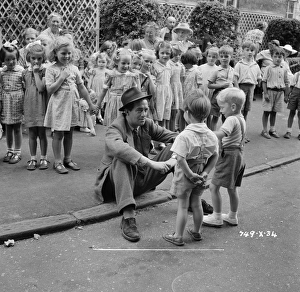 A star and amongst the children