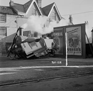 Engine Collection: The thunderbolt crashes through advertising boards