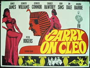 UK quad poster for Carry On Cleo (1965)