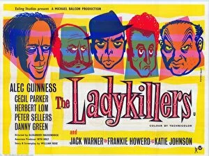 Colour Image Collection: UK quad poster for The Ladykillers (1955)