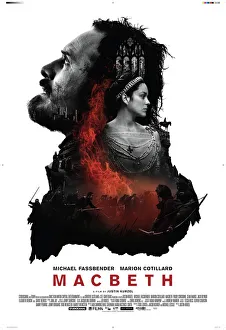 UK One sheet poster for Macbeth (2015)