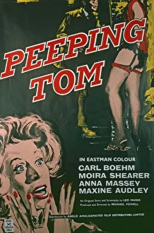 Peeping Tom (1960) Collection: Poster Trans