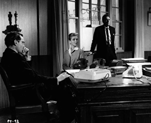 1960s Style Prints: Veronica Hurst as Miss Simpson in a production still image from Peeping Tom (1960)
